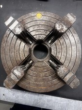 Tornio Mandrino Plateau a 4 Griffe Indipendenti ,attacco ASA L00