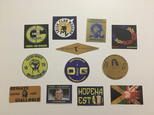 Modena adesivi ultras curva - modena,