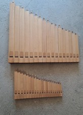 canne per organo Bordone 8' in rovere in perfette condizioni.