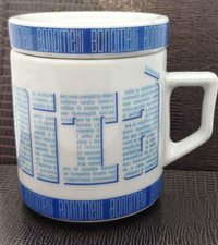 BONOMELLI SERENITà , TAZZA CERAMICA WEUTHER  - PUBBLICITARIA VINTAGE