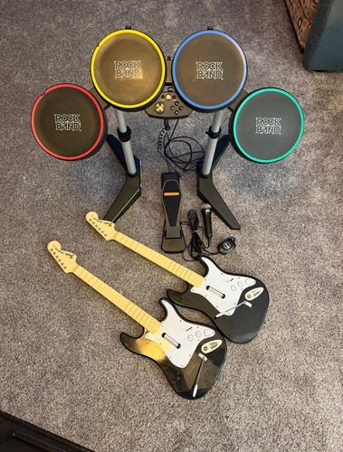 Rock band bundle - rock, ps2
