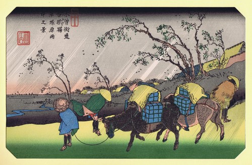 Hiroshige ferro kisokaido - hiroshige/ferro,