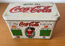 COCA COLA  SCATOLA METALLO CON