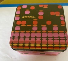 Scatola Vintage per orologio Fossil donna