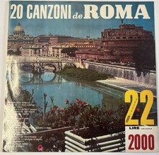 LP- 20 Canzoni de Roma