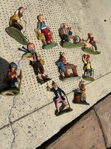 Lotto statuine presepe vintage - statuine,