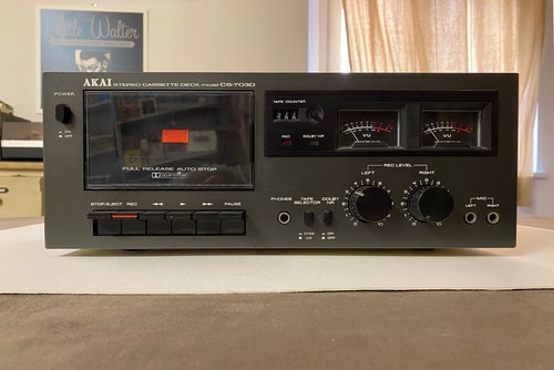 Cassette deck akai 703d - cassette,
