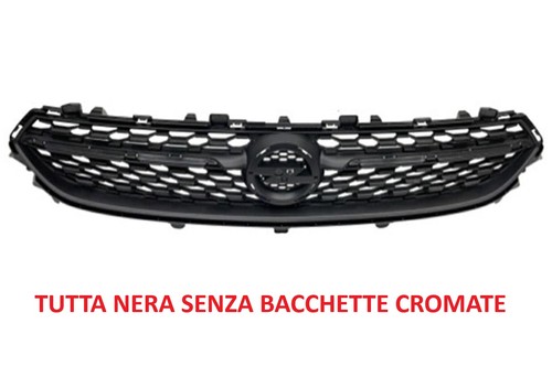 Griglia mascherina nera senza - nera,