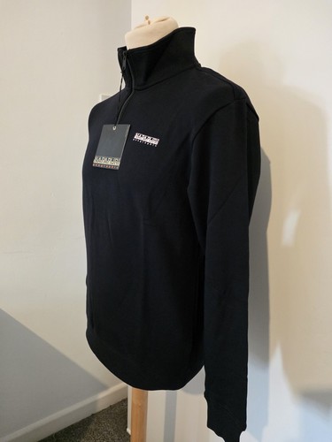 Napapijri felpa uomo zip - 1/4, |
