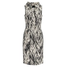 Giambattista Valli Vestito Vintage  Col.  Bianco/Nero Taglia 40 IT