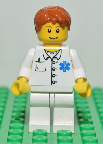 Lego city ospedale - city, dottore