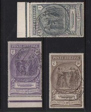 Italia #B17 - #B19 VF usato