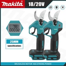 Makita Cesoie Elettriche da Potatura Senza Spazzole Compatibili Batterie 18V