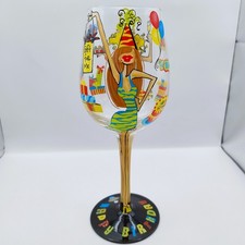 Bicchiere vino compleanno