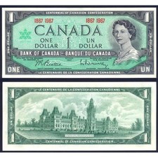 CANADA 1 Dollar 1967