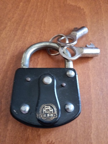 Lucchetto vintage antico con - vintage,