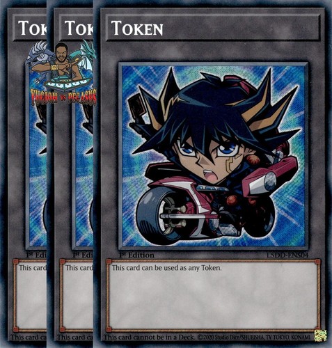 Yugioh gettone yusei - 3x,