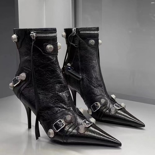 Scarpe punk donna punta - a,