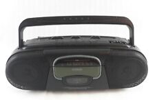 CASIO SD-202S Ricevitore radio registratore cassette stereo portatile nero AM/FM