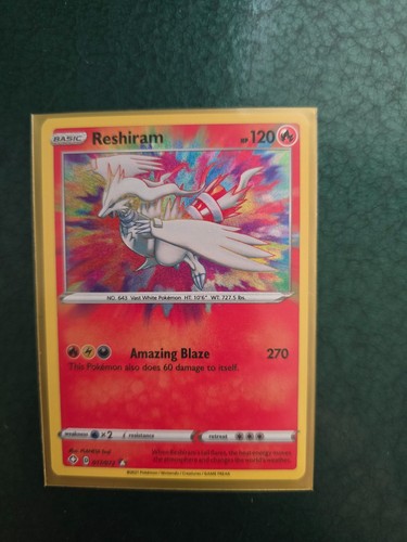 Reshiram shining fates - shining,