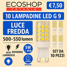 10X G9 Lampada a LED  5W AC