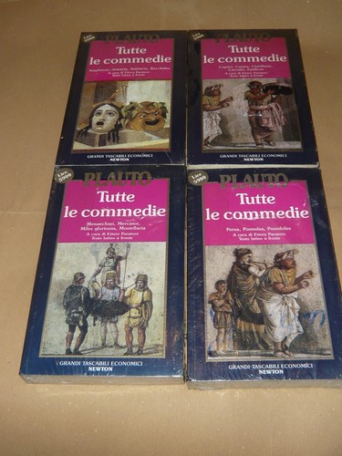 Plauto tutte commedie - tutte, (con