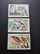 Blocco francobolli niger - blocco, fauna