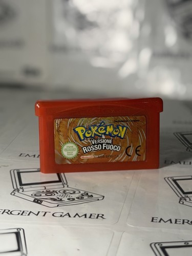 Pokemon rosso fuoco game boy - rosso,