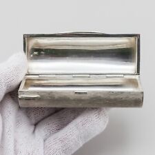 Tabacchiera - antico porta sigaretta - argento massiccio 800 - vintage anni '40