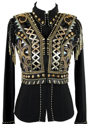 Gilet bolero western show - bolero,