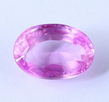 Pietra preziosa ovale sfusa certificata naturale brasiliana morganite 10,80 ct
