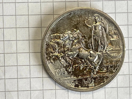 Lire argento quadriga briosa - 2,
