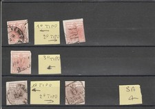 Antichi stati Italiani . Lombardo Veneto variazioni sui tipi. Super SA  4