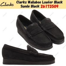 Mocassino Clarks Wallabee nero