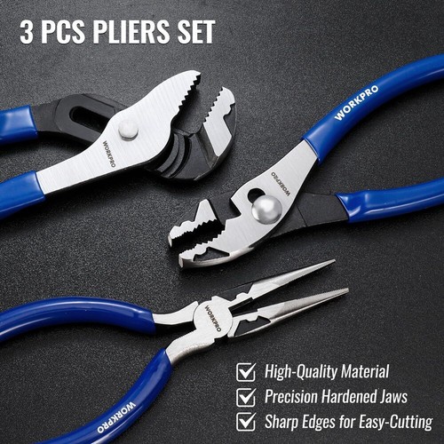 Workpro 3pcs pollici ago - pollici,
