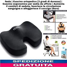 Cuscino ortopedico [3 gradi di durezza] | Cuscino ergonomico x sedia Da Ufficio 