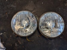 Fiat 500 epoca - Coppia Fari Con Luce Di Posizione Integrata Originale Carello  