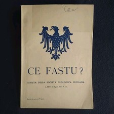 CE FASTU? RIVISTA DELLA