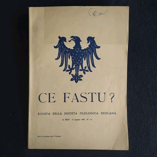 Fastu rivista della - fastu?,
