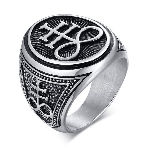 Anello satanico zolfo - anello,