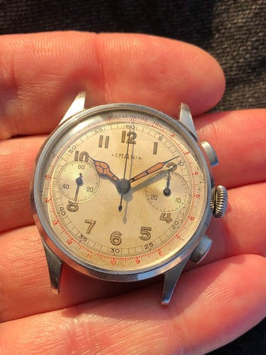 Rare lemania chronograph - rare, cal