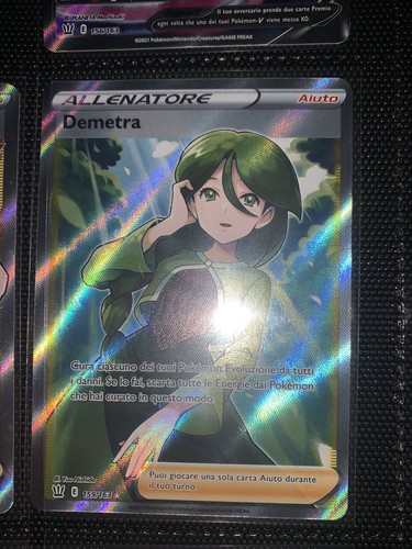 Pokémon carta demetra stili - pokémon,