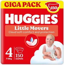 Huggies little movers nappies - little,