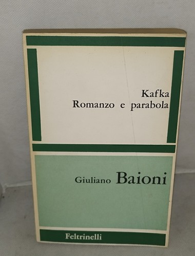 Kafka romanzo parabola - kafka,