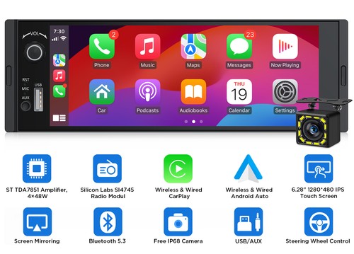Autoradio ips 1din gps - 1din,