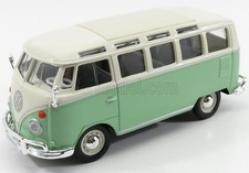 MODELLINO FURGONE STATICO MAISTO VOLKSWAGEN T1 SAMBA MINIBUS 1962 VERDE 1/25