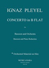 PLEYEL - Concerto in B flat