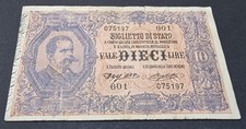 DIECI 10 LIRE DI UMBERTO 1°