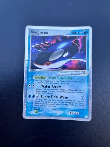 Card kyogre 101 pokémon - card,