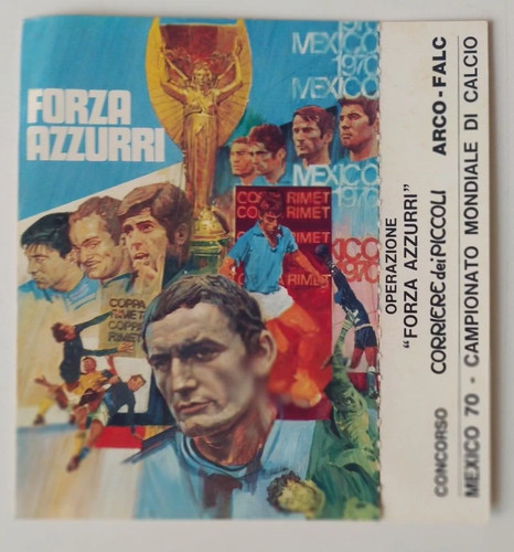 1970 forza azzurri corriere - 1970,